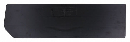 BinDivider 21inL Plastic Black PK6