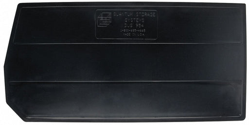 BinDivider 21inL Plastic Black PK6