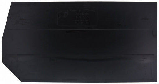 BinDivider 21inL Plastic Black PK6