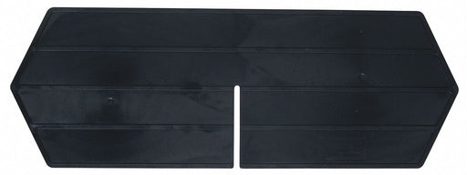 BinDivider 11inL Plastic Black PK10