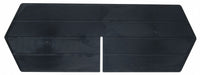 BinDivider 11inL Plastic Black PK10