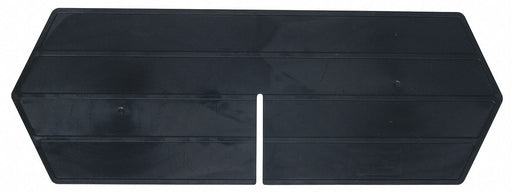 BinDivider 11inL Plastic Black PK10
