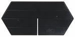 BinDivider 11.5inL Plastic Black PK10