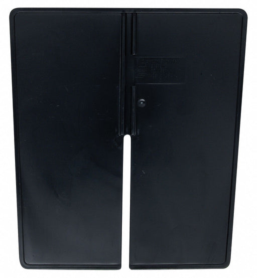 BinDivider 16.25inL Plastic Black PK10