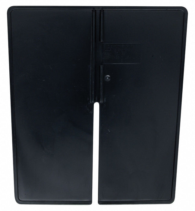 BinDivider 16.25inL Plastic Black PK10