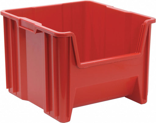 G2980 Bin Red Polyethylene 12 1/2 in
