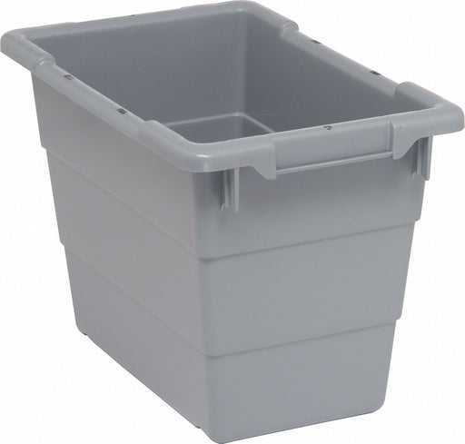 G2982 CrossStackingTote 17.25inL 11inW Gray