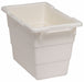 G2982 CrossStackingTote 17.25inL 11inW White