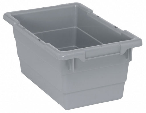 G2983 CrossStackingTote 17.25inL 11inW Gray