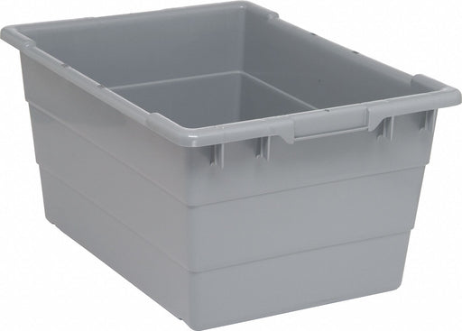 G2984 CrossStackingTote 23.75inL 17.25inW Gray