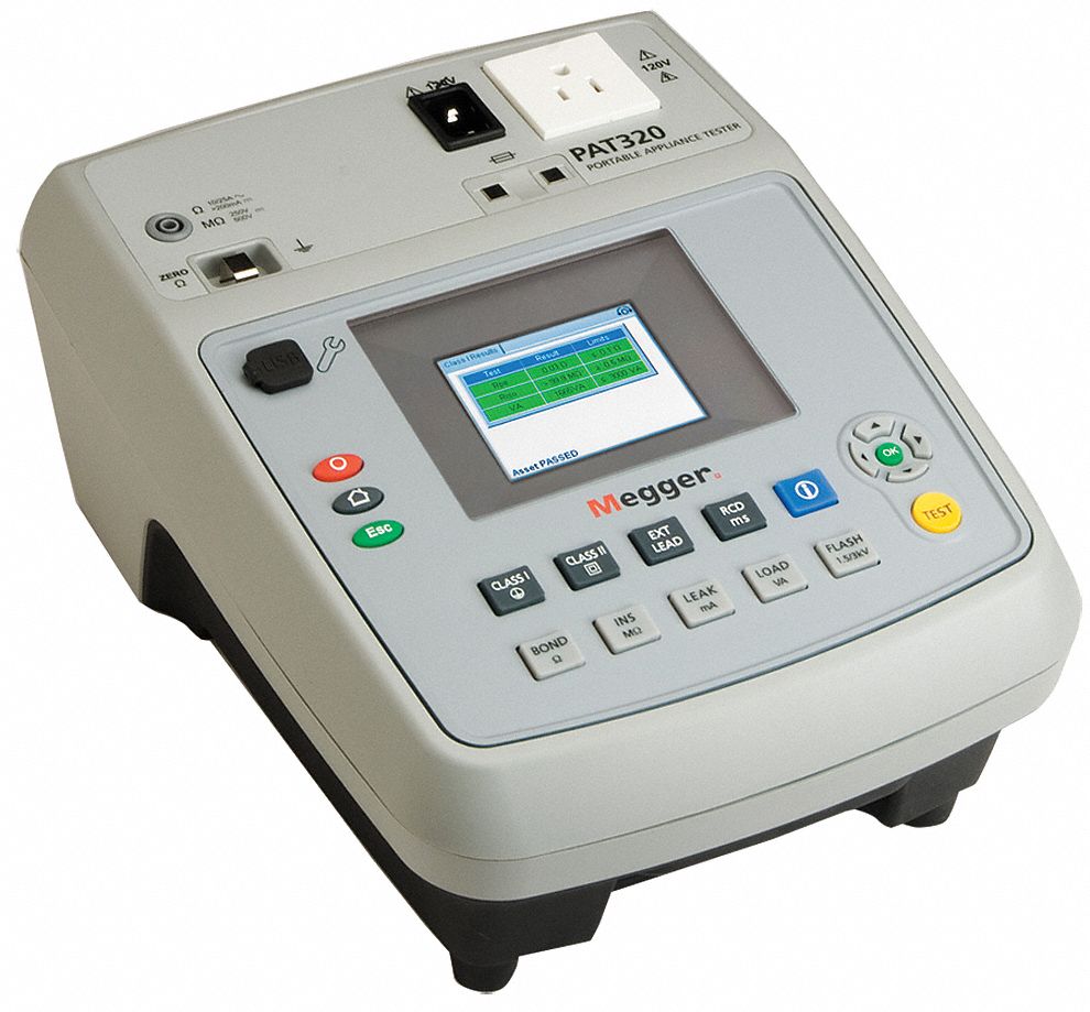 Portable Appliance Tester 200mA 19.9 ohm