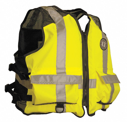 Life Jacket L/XL 15.5lb Foam BLK/YLW