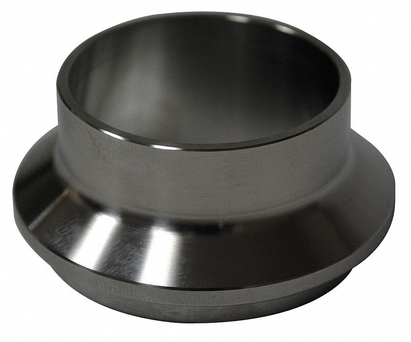 Short Welding Ferrule SS 1 1/2 in Dia