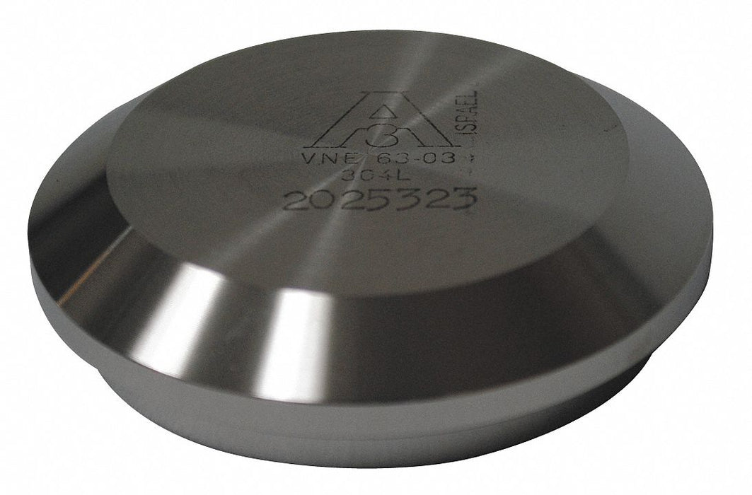 Male Cap Stainless Steel Cap 3 in