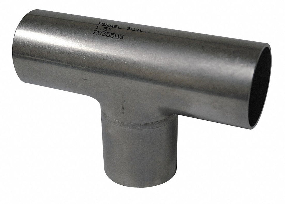 Extended Tee SS Butt Weld 1 1/2 in