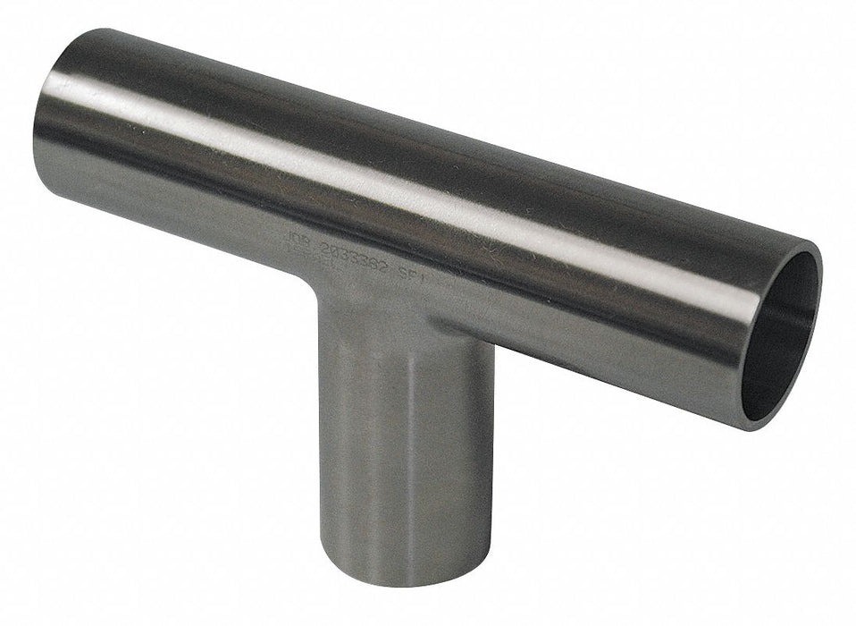 Tee Stainless Steel Orbital Weld 1 in
