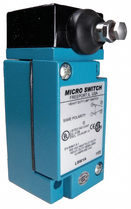 Plug-In Limit Switch Plunger 1NO/1NC