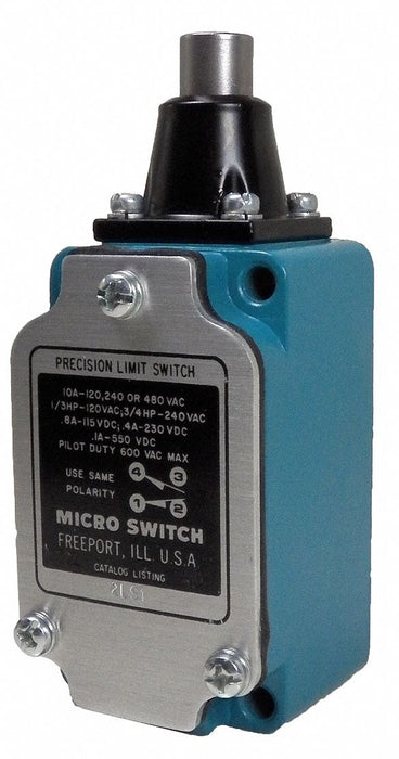 NonPlug-InLimitSwitch Plunger 1NO/1NC