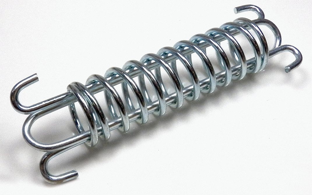 Bar Endspring Carbon Steel 6 in L
