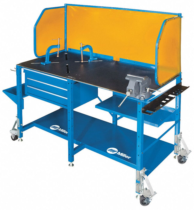 Welding Table 35 in H 27 in D 57 in W