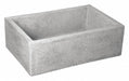 MopSink Rectangular Gray/Wht 12inH 24inW