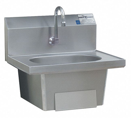 Hand Sink 18.875 x14.75 x17.5 Silver