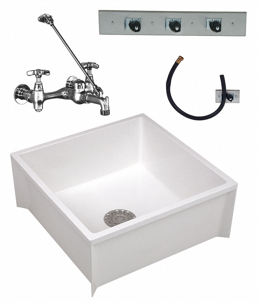 ELMustee Mop Sink Square 24inx24inx10in