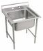 Scullery Sink 29.75 x27 x42.25 Silver