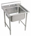 Scullery Sink 33 x29.75 x42.25 Silver