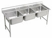 Scullery Sink 67.5 x29.75 x42.25 Silver