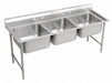 Scullery Sink 85.5 x29.75 x42.25 Silver