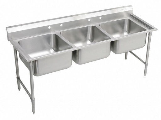 Scullery Sink 85.5 x29.75 x42.25 Silver