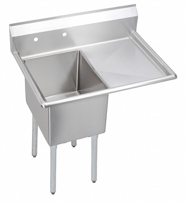 Kitchen Sink 36.5 x25.875 x43.75 Silver