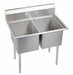 Kitchen Sink 39 x25.875 x43.75 Silver