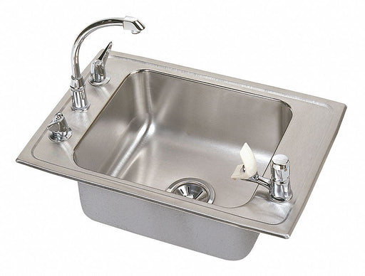Classroom Sink 25 x17 x5 Silver