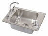 Classroom Sink 25 x17 x5 Silver