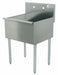 Scullery Sink 27.5 x24 x39 Silver
