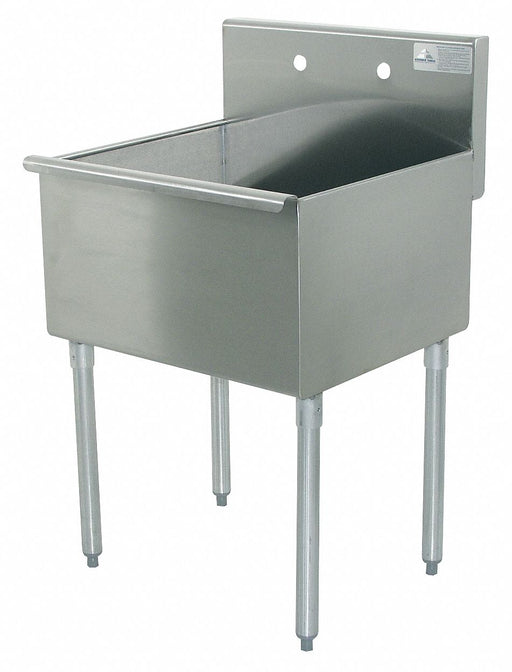 Scullery Sink 36 x24.5 x41 Silver