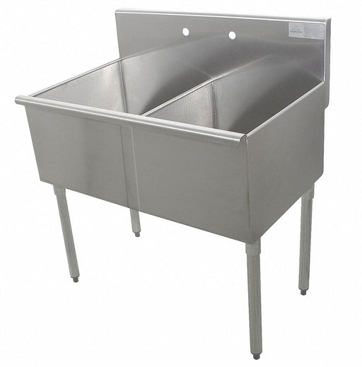 Scullery Sink 48 x24.5 x41 Silver