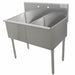 Scullery Sink Rect 36inx21inx13in
