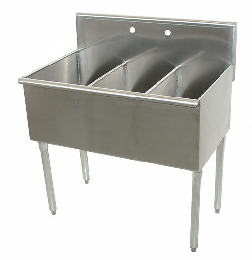 Scullery Sink Rect 48inx21inx14in
