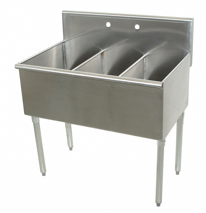 Scullery Sink Rect 48inx21inx14in