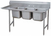 Scullery Sink 96 x36 x42 Silver