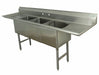 Scullery Sink Rect 18inx24inx14in