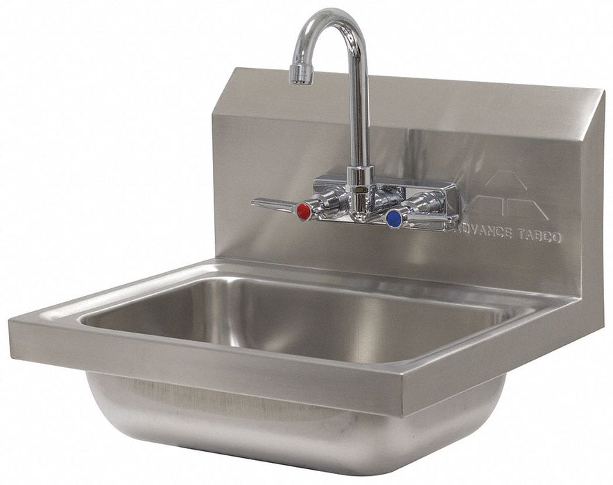 Hand Sink 17.25 x15.25 x13 Silver