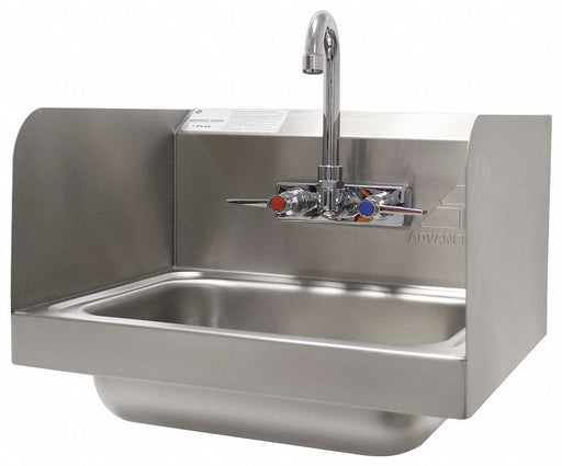 Hand Sink 17.25 x15.25 x12.75 Silver