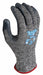 Coated Gloves Black White 10 PR