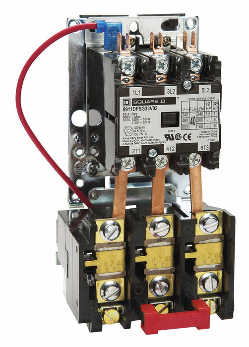 DefPurpMagMotorStart MltAlloy 208-240VAC