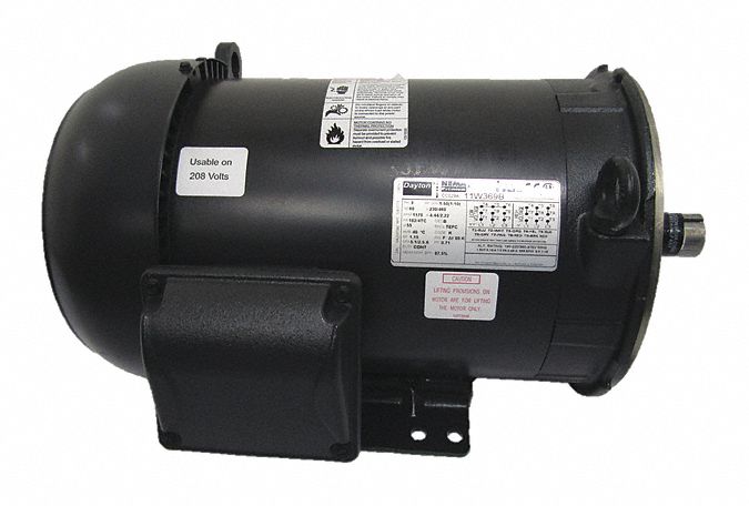 GP Motor 1 1/2 HP 1 170 RPM 230/460V