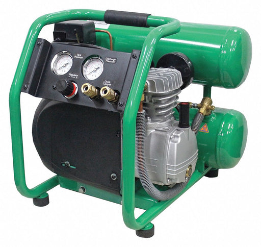 Portable Air Compressor 4 gal Twin Stack